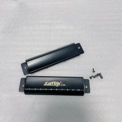 EASTTOP T008S/K COVER 10 Holes Blues Harmonica Harp Richter Harmonica With 12 Keys Good Quality Harmonica For Kids Players