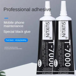 T7000 Set Multifunctional Glue Mobile Phone Screen Frame Epoxy Sealant Super Black Liquid Glue T-7000 Nail Polish Sealant