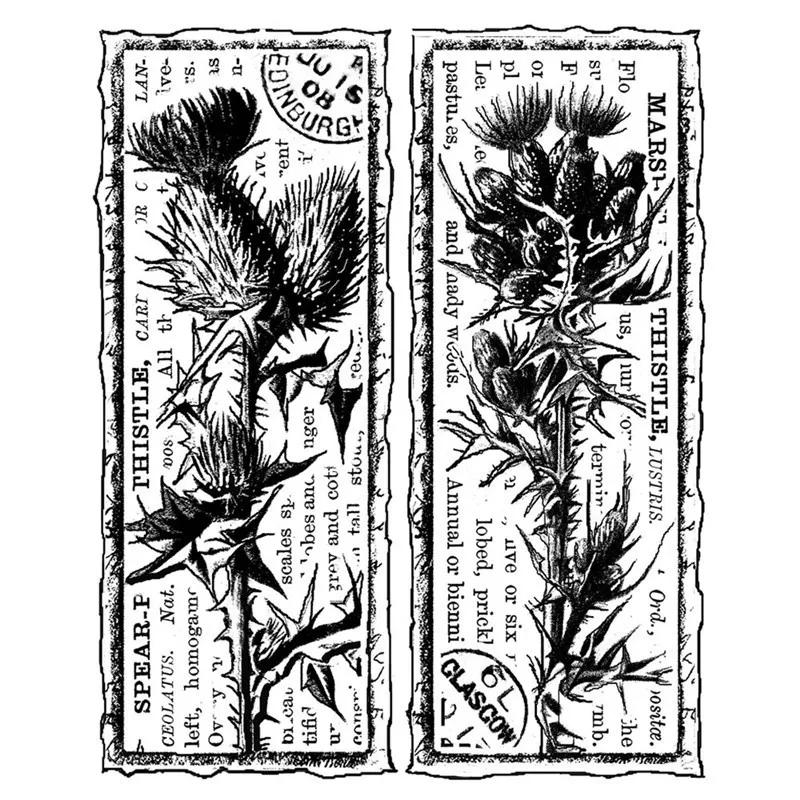 Description Picture 6 of itemNew Arrival Clear Stamps 2022 For Scrapbooking Paper Making Postmark Flower Bird Account Craft Set Card Transparent Seal