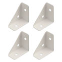 4pcs Corner Bracket Heavy Iron Angle Corner Bracket Cabinet Hanging Bracket Protector Right Angle Corner Stand Furniture Part