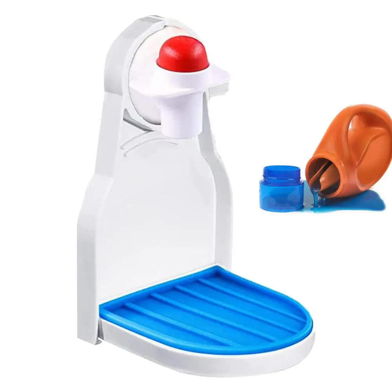 Description Picture 2 of itemWashing Liquid Cup Holder Laundry Detergent Holder Anti-spill Foldable Laundry Detergent Drip Catcher Cup Holder Storage Tray