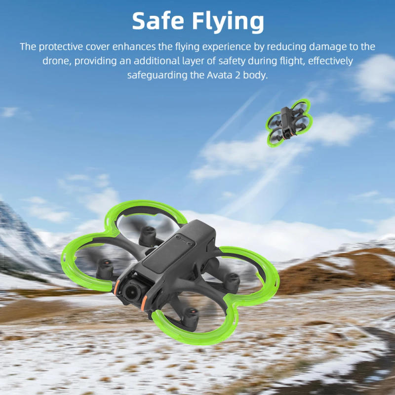 Description Picture 3 of itemBRDRC Propeller Guard for DJI Avata 2 Anti-collision Bumpers Protection Guard Impact Protectors Drone Lightweight Accessories