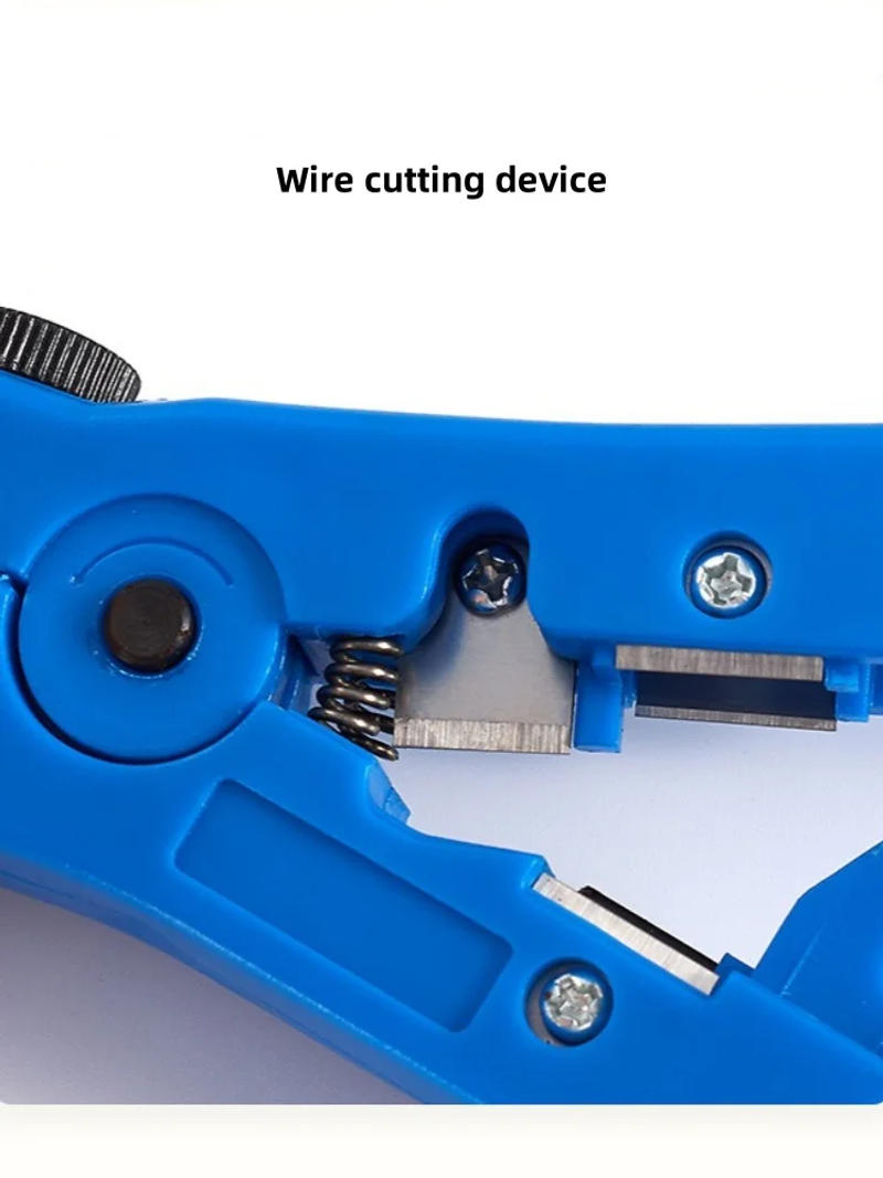 Description Picture 5 of itemMulti-functional Wire Plier Cable Wire Pliers Electric Stripping Tools Cutter Striper for UTP/STP RG59 RG6 RG7 RG11 Cable Cutter