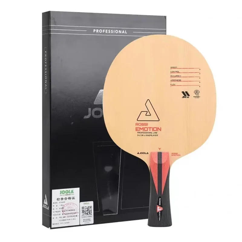 Description Picture 6 of itemJOOLA ROSSI EMOTION Table Tennis Blade, Professional 5 + 2 3K-Carbon Innerlayer, Ping Pong, Loop Driving, Quick Attack