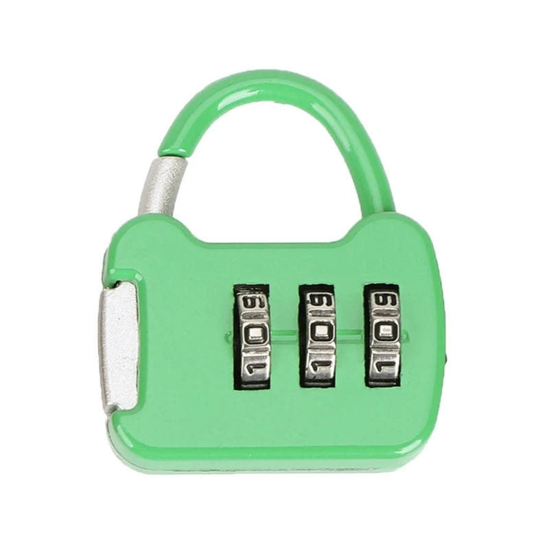 Description Picture 5 of itemZinc Alloy Combination Padlock Locker Anti-theft Locks Rustproof Colorful