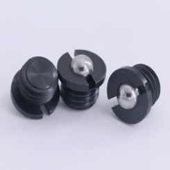 Ball head plunger flange type FBPJ with threaded push-in positioning bead spring wave bead screw positioning M5M6M8M12M16