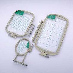 Brother/ Brother Household Embroidery Sewing Machine Embroidery Frame Embroidery Cloth Square Frame Three-piece Set