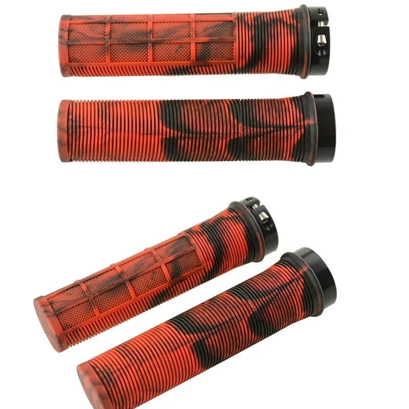 Description Picture 4 of itemBicycle TPR Handlebar Grips Lockable Rubbe MTB Handlebar Cuffs Ultralight Non-slip Mountain Bike Grips Cycling Accessories