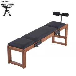 MIYAUP-Adjustable Dumbbell Bench, Sit Up, Multifunctional Wooden Bench, Fitness Equipment