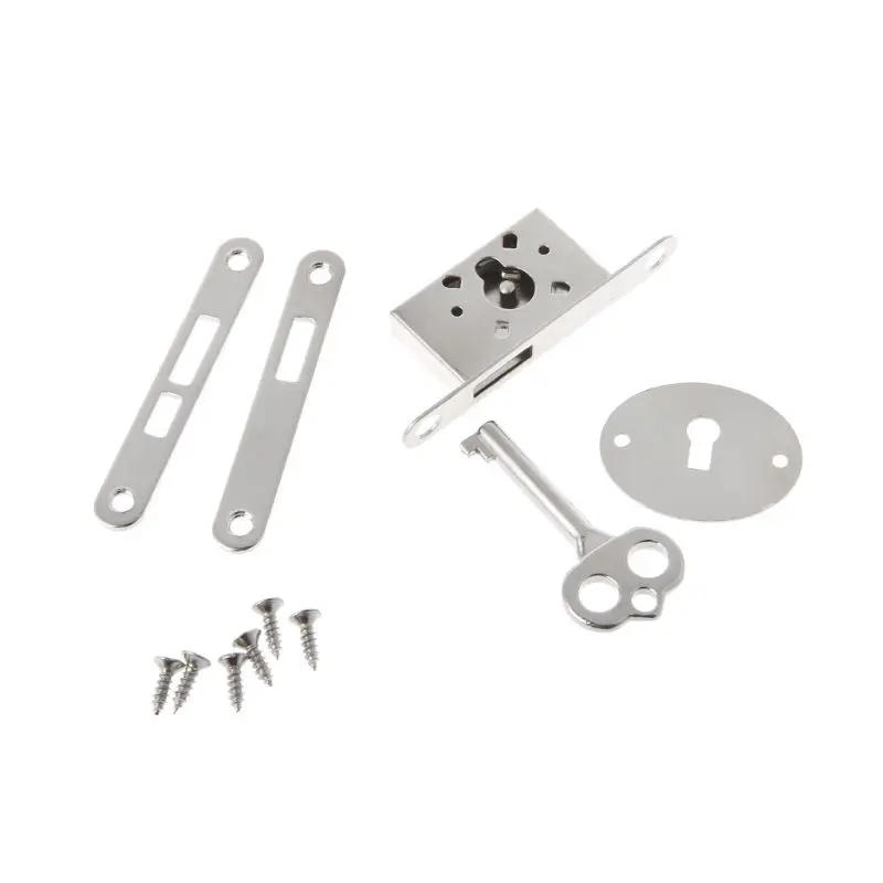 Description Picture 5 of itemVintage Drawer Lock With for Key Antique Small Box Cabinet Door Locks Furniture