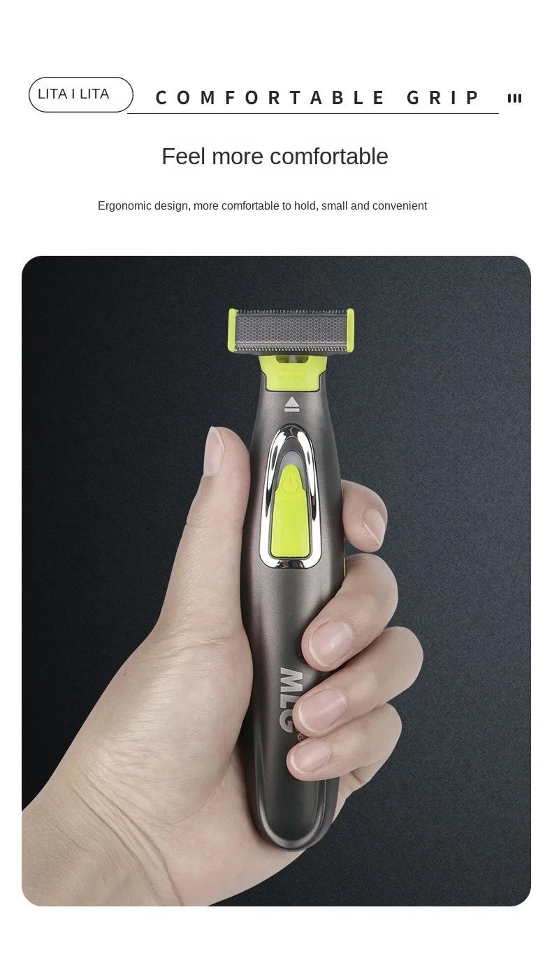 Description Picture 4 of itemElectric Shaver for Men Professional Beard Trimmer Cordless Razor Body Trimer USB Rechargeable Face Male Hair Shaving Machine