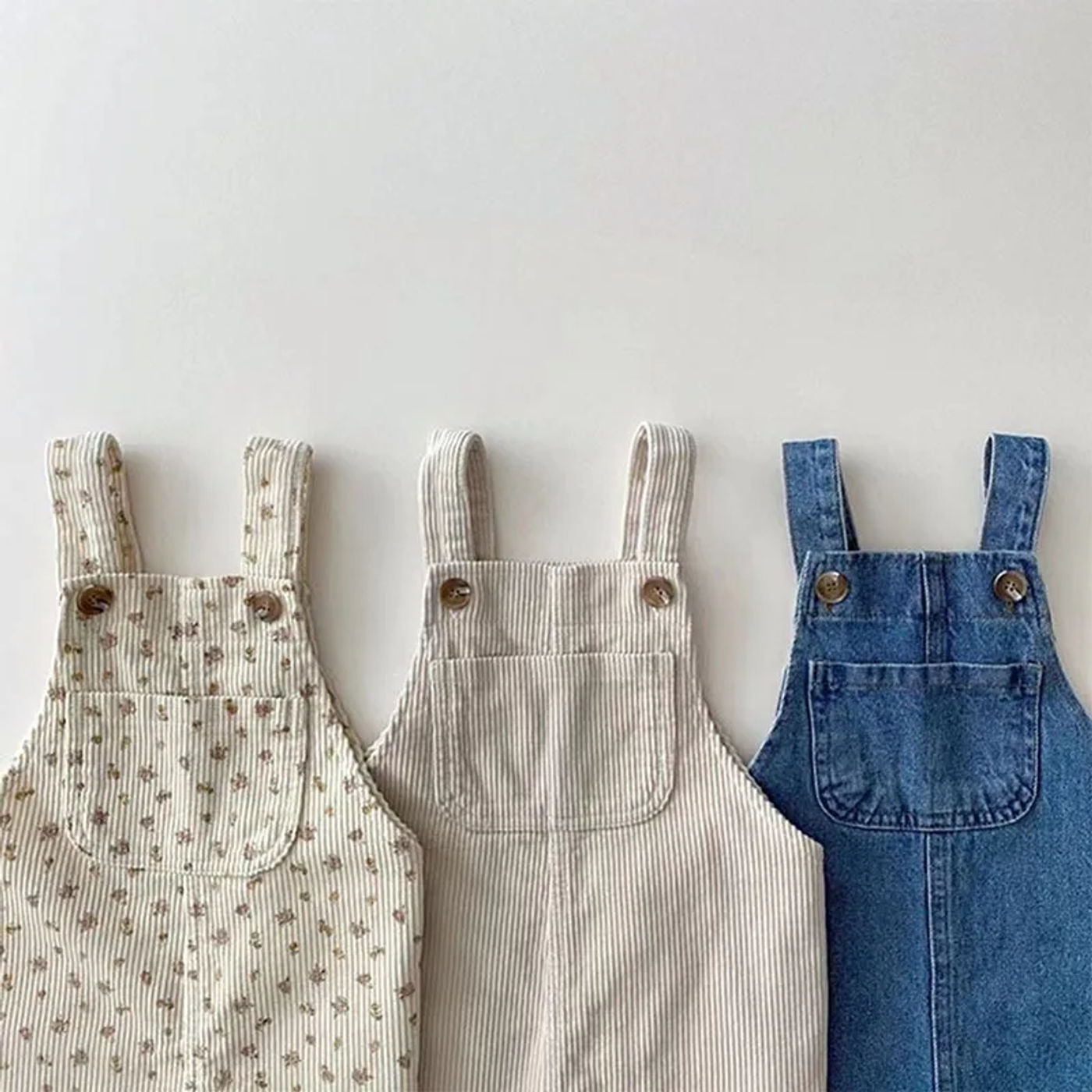 Description Picture 2 of item2023 Spring New Baby Boy Trousers Solid Infant Overalls For Boys Girls Clothes Kids Casual Loose Pants