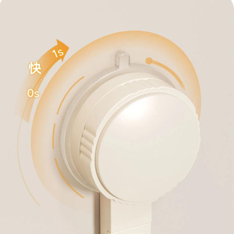 Description Picture 4 of item60/80cm Suction cup Wall Towel Rack Traceless Single Rod Retractable Towel Holder Self-adhesive Kitchen Bathroom Storage Shelf