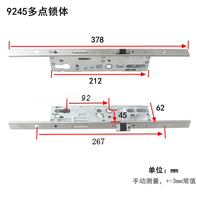 Description Picture 4 of itemBroken Bridge Aluminum Door Lock Body 9240 9245