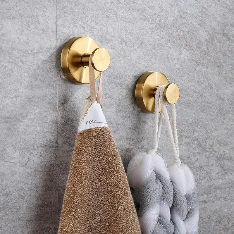 Description Picture 3 of itemStainless Steel Waterproof Suction Cup Reusable Door Wall Mounted Hooks Kitchen Bathroom Hanging Towel Holders Suction Cup Hook