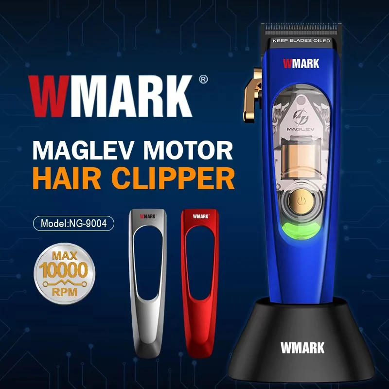 Description Picture 3 of itemNew WMARK NG-9004 Hair Clipper For Men,MAGLEV motor 10000RPM,Hair Cuter Machine,Cordless Rechargeable Edgers Clippers Household