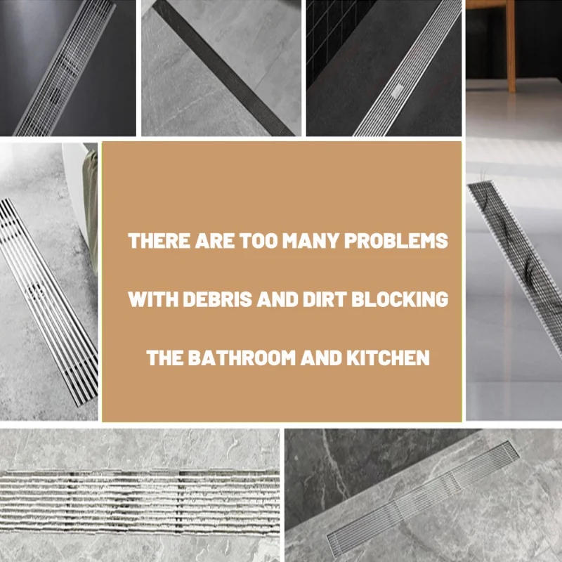 Description Picture 3 of item5/10m Disposable Shower Floor Drain Sticker DIY Hair Catcher Drain Stopper Filter Cover Bathtubs Mesh Kitchen Bathroom Accessory