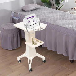 Beauty Instrument Cart Salon Spa Trolley Stand with Wheel Barber Shop Storage Shelf Rolling Cart  Tattoo Equipment