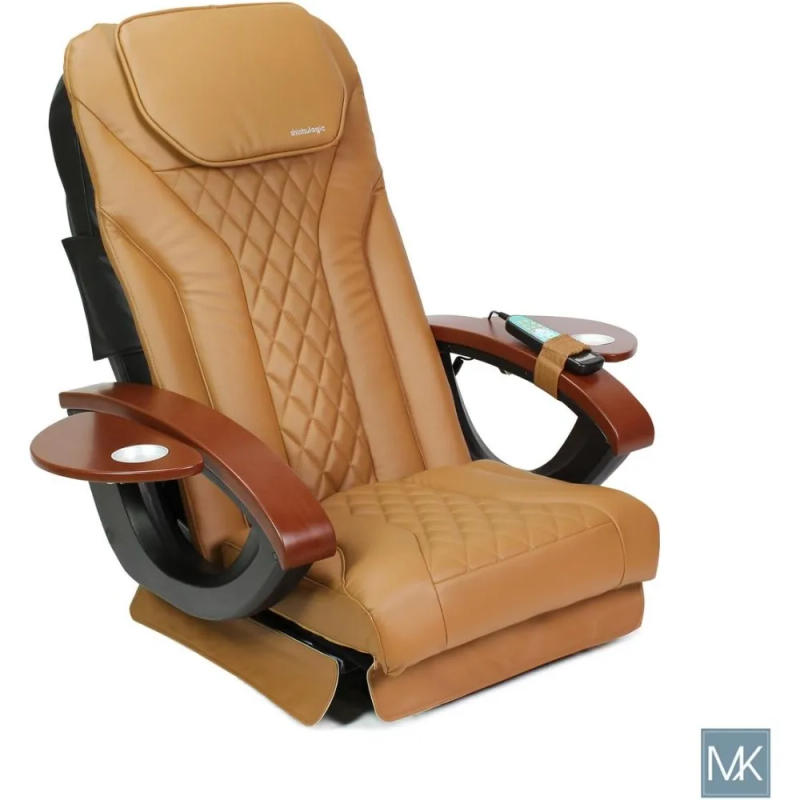 Description Picture 4 of itemSalon Chair Pedicure Chair Cushion Cover Acetone Resistant Faux Leather Vabration Massage Cushion, Salon Chair