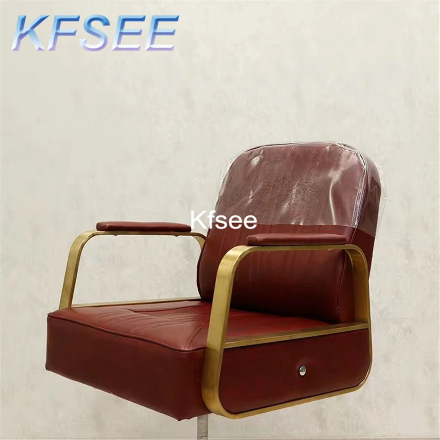 Description Picture 5 of itemKfsee 1Pcs A Set Prodgf Ins Salon Chair Transparent Cover(only cover price)
