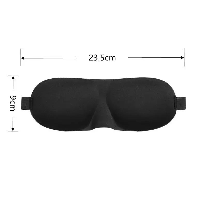 Description Picture 2 of item3D Sleeping Mask Eyepatch Block Out Light Soft Paded Sleep Rest Relax Aid Cover Patch Blindfold Face Shade Eyeshade Eyes Patchs