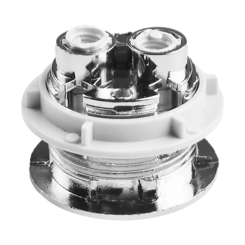 Description Picture 6 of itemDual Flush 38mm Toilet Tank Round Valve Push Button Water Saving For Cistern Plastic Parts Bathroom Replacement Accessories