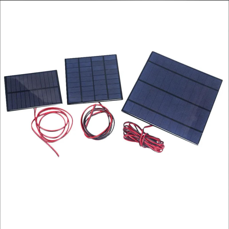 Description Picture 3 of item6V Solar Panel With 30 100 200CM Wire Mini Solar System DIY For Battery Cell Phone Charger 0.6W 1W 1.1W 2W 3W 3.5W 4.5W 6W 10W