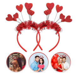 2pcs Headbands Valentine's Day Party Headbands Hair Accessories Party Headwear
