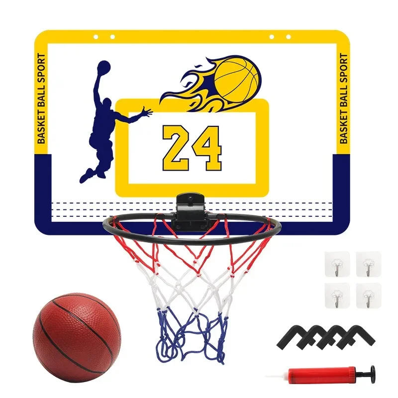 Description Picture 5 of itemIndoor Children Safety Funny Game Kids Mini Home Exercise Basketball Hoop Set Wall Frame Stand Lifting Basket Hanging Backboard