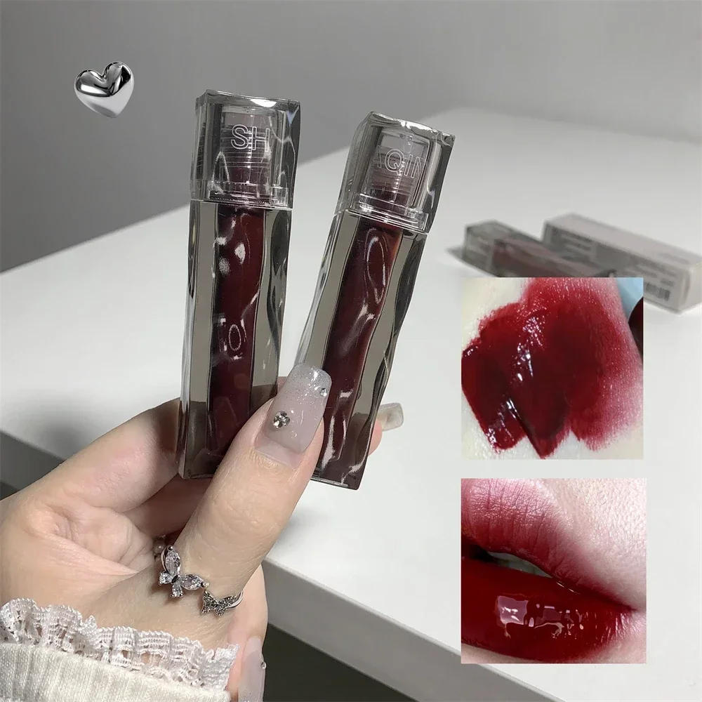 Description Picture 4 of item6 Color Mirror Dyeing Lip Gloss Moisturizer Liquid Lipstick Waterproof Long Lasting Pink Lip Tint Korean Natural Makeup Cosmetic