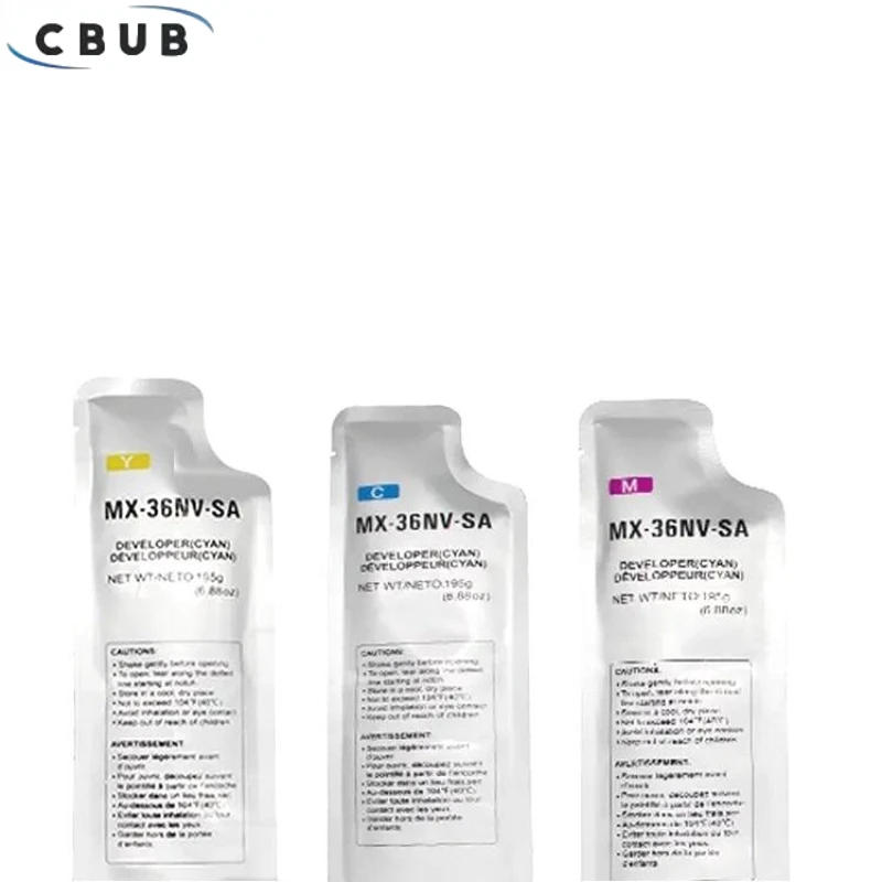 Description Picture 5 of item195G For Sharp MX36 MX2618 MX3118 MX3618 MX2318 MX2018  Japan Developer Color Copier New Compatible