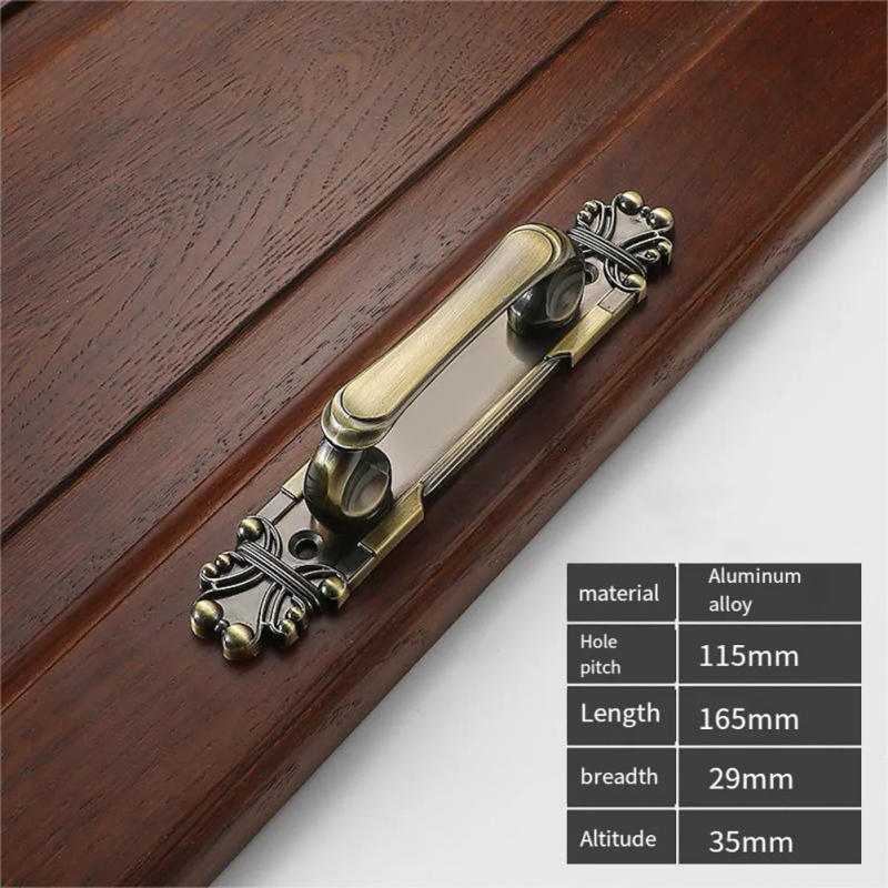Description Picture 6 of itemExposed Handle Aluminum Alloy Door Handle Easy Installation High Quality Aluminum Alloy Product Name European Exposed
