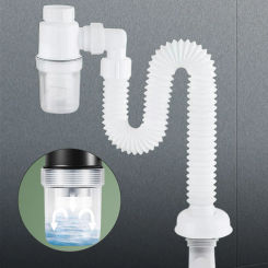 Retractable Deodorizing Filter Anti Clogging Home Sink Hose Sink Deodorant Strainer Drain Sewer Pipe Bathroom Sink Accessories