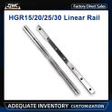 Linear Rail 1pc/2pcs HGH15 HGR20 HGR25 HGR30 100mm-1600mm Linear Guide With Green Plug Hole Distance 60mm For CNC Parts