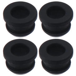 4Pcs Silicone Rubber Plug Hole Grommet Cable Wire Hole Plug Round Electrical Wire Gasket Kit Fasteners Durable Home Hardware