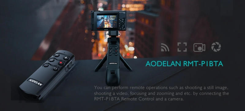 Description Picture 2 of itemCamera Wireless Bluetooth Remote Shutter Release Replace RMT-P1BT Work For Iconic Brand A6700 ZV-E10II A7IV A7III A7RV A7RIV A7SIII A7C