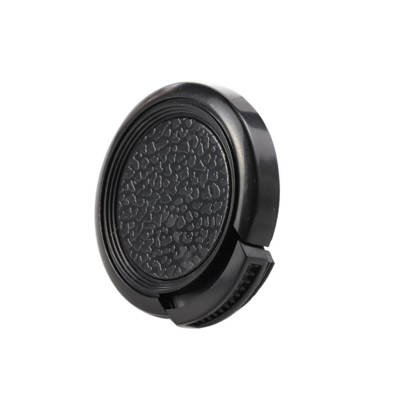 Description Picture 4 of item25mm 27mm 28mm 30mm 30.5mm 34mm 37mm 39mm Side Pinch Front Lens Cap Snap on Cover Lid Universal for Canon Nikon Sony Pentax etc
