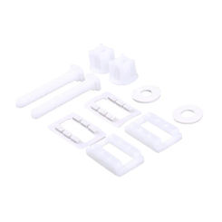 Plastic Toilet Seat Hinge Bolts Screws, Universal Toilet Seat Bolts Replacement, Fixing Fitting Kit, Bathroom Accessories, 1Set