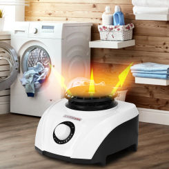 1200W Household High Efficiency Clothes Dryer Electric Dryer Machine EU Plug 220V Electric Clothes Dryer Portable Clothes Dryer