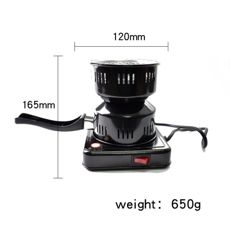 Description Picture 4 of itemHookah Coal Burner Shisha Hot Plate Chicha Charcoal Starter 500W Electric Stove Narguile Accessories