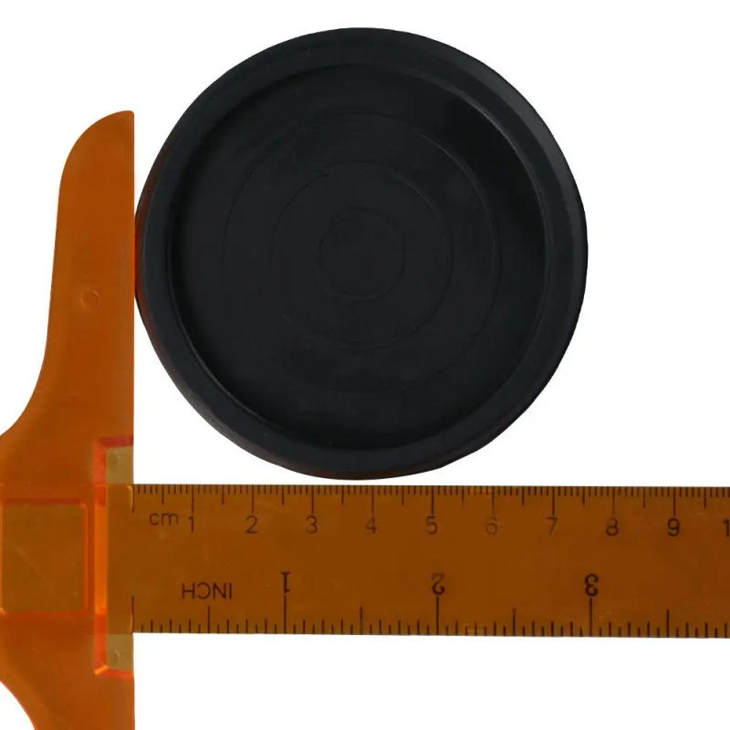 Description Picture 4 of itemFurniture Coasters for Hardwood Floors Non Slip 2.5inch Rubber Furniture Pads Round Caster Cups Leg Coasters Fit