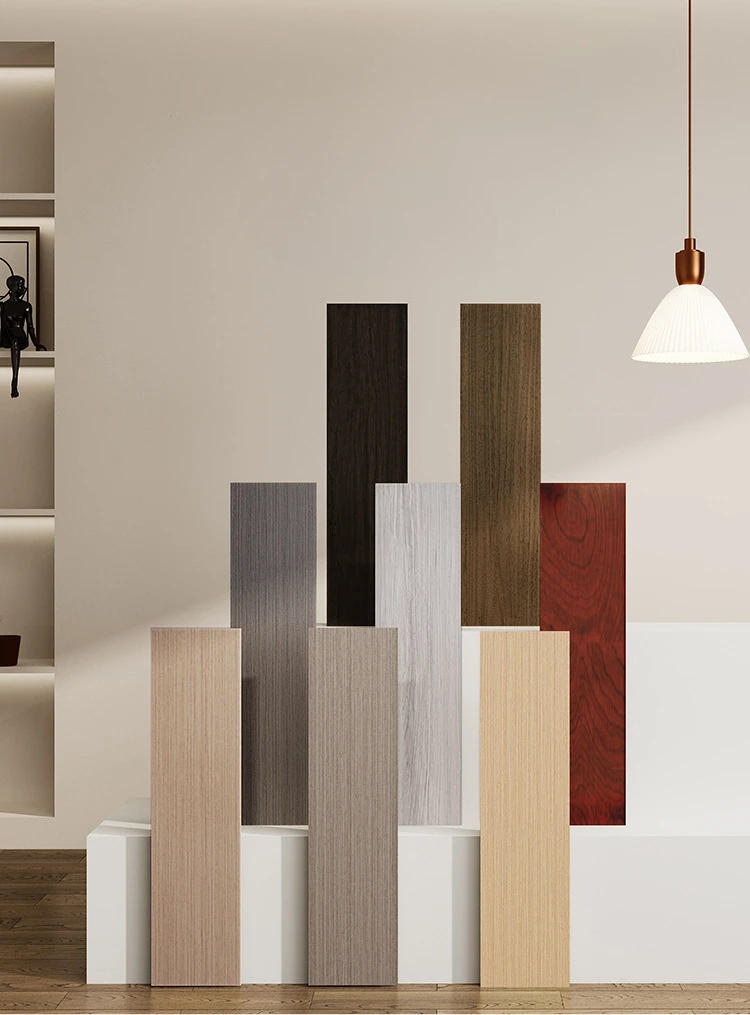 Description Picture 2 of itemWood grain baseboard pvc self-adhesive baseboard waistline waterproof and moisture-proof tile sticker