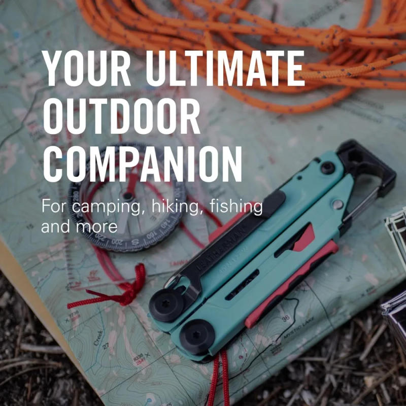 Description Picture 3 of itemSignal, 19-in-1 Multi-tool for Outdoors, Camping, Hiking, Fishing, Survival, Durable & Lightweight EDC, Made in the USA