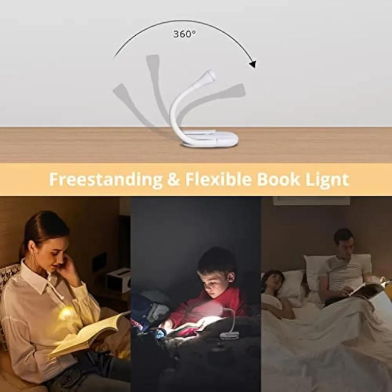 Description Picture 5 of itemBook Lamp Read Led Lights Steplessly Brightening Usb Light Home-appliance Books Fixture Bed 3 Colors Chargeable Lamps Desk
