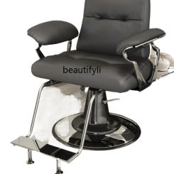 Hair Salon Adjustable Rotating Simple Barber Chair Light Luxury for Hair Salon Barber Chair