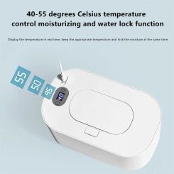 Portable Baby Wipes Heater Thermal USB Charging Warmers Wet Towel Dispenser Napkin Heating Box Home Accessories