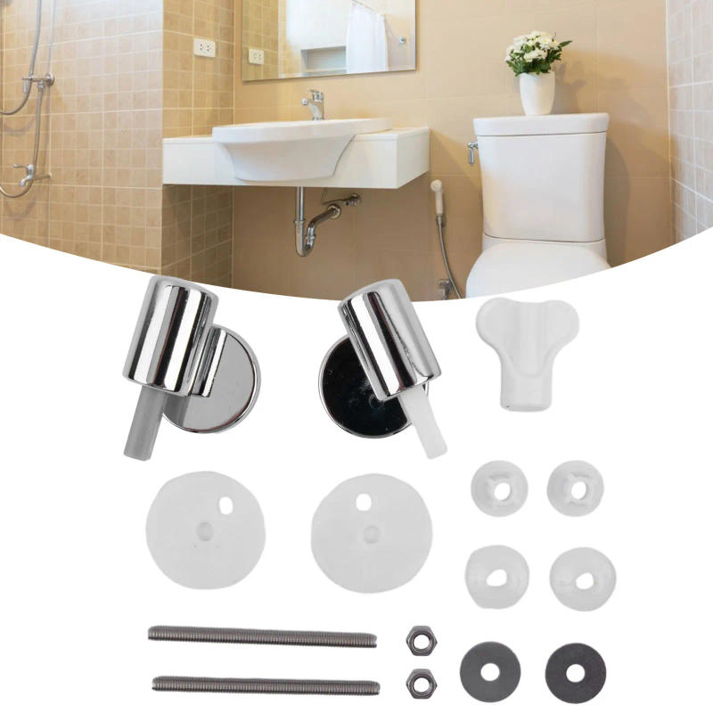 Description Picture 4 of itemToilet Soft Close Hinges Set ABS Toilet Seats Lid Hinges Connector Replacement Toilet Close Hinges Household Tool Accesories