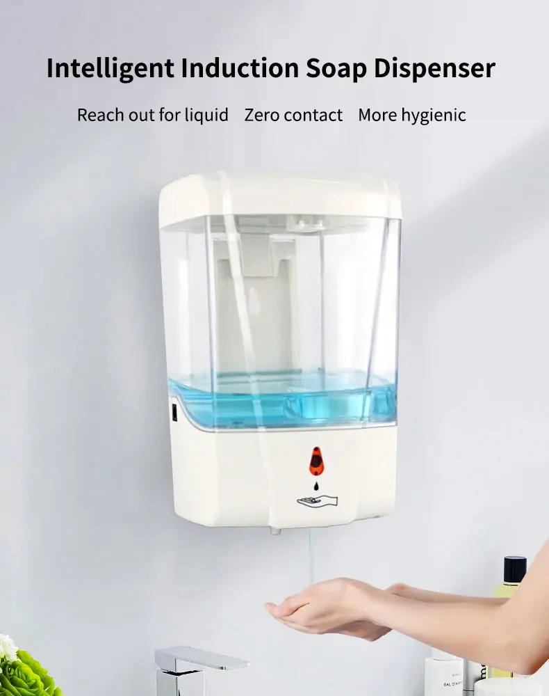 Description Picture 3 of itemHand Washing MachineHot Sale Battery Operated Contactless Hand Sanitizer Alcohol Dispenser Antibacterial Automatic Gel Dispenser