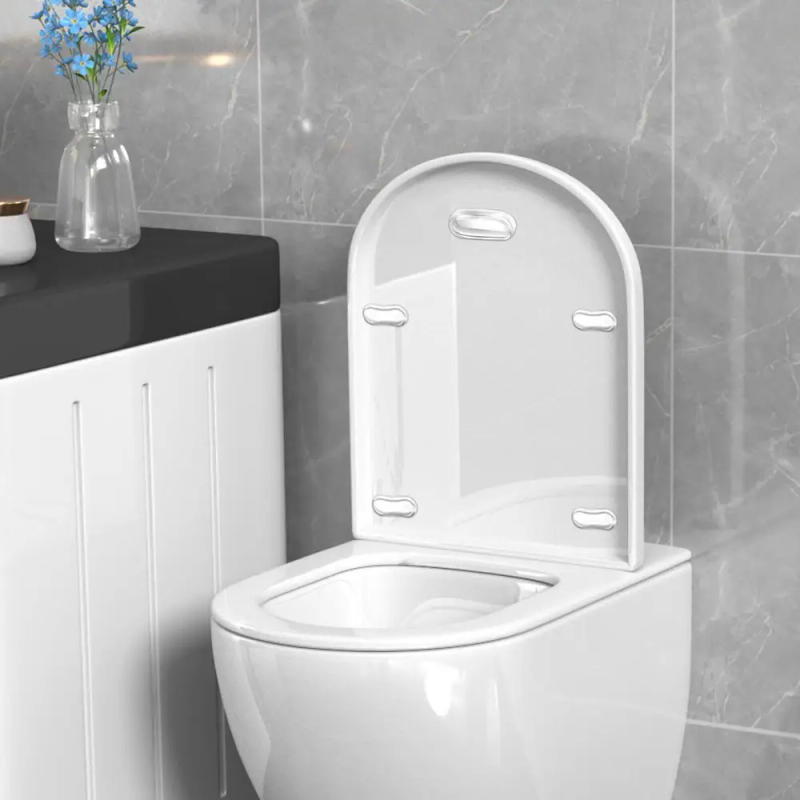 Description Picture 3 of itemDurable Silicone Toilet Seat Bumper Shockproof Toilet Seat Lid Pads Bathroom Replacement Parts Strong Adhesive Toilet Accessorie