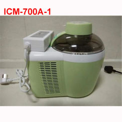 ICM-700A-1 220V/50 Hz High Quality NEW Ice Cream Machine Mini Fruit DIY Ice Cream Automatic Coffee Maker  For Children 600ml